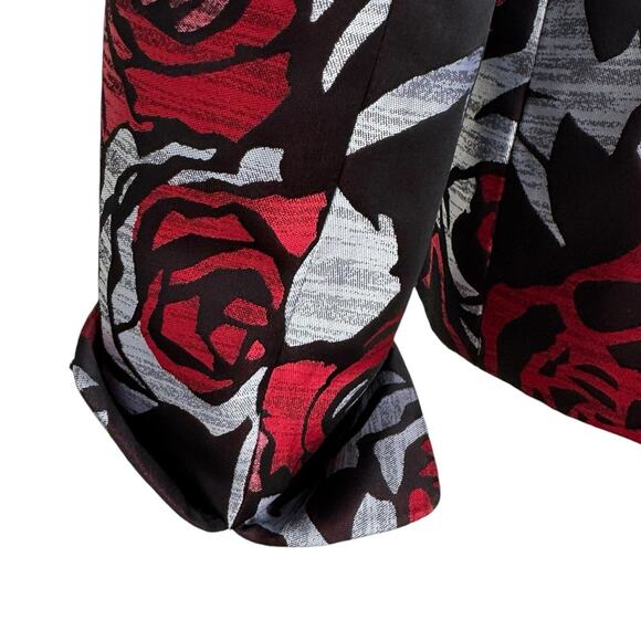 ELLEN TRACY Floral Blazer Jacket Size 14 Cocktail Formal - Picture 5 of 9